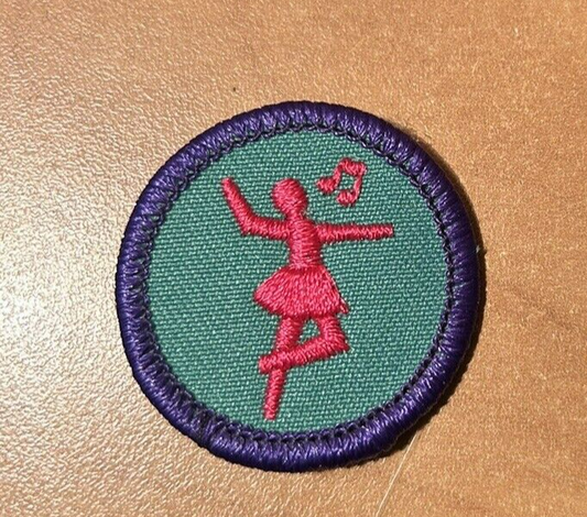 Official Girl Scout "Dancing" Like It Patch