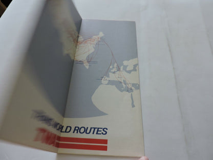 TWA  TIMETABLE APRIL1-25, 1981