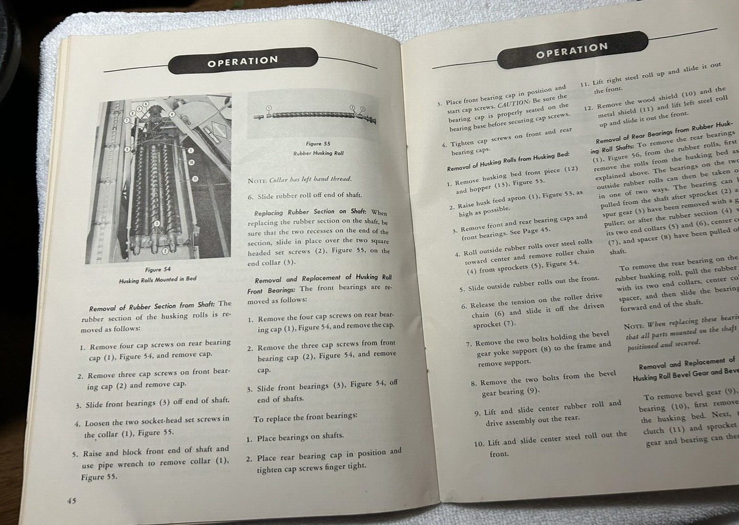 VTG Original 1948 Dearborn-Wood Bros. Corn Picker model 16-4 Instructions