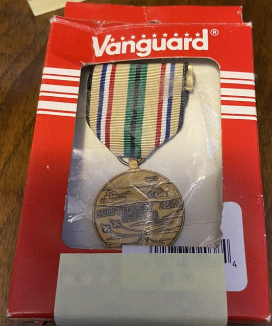 Southwest ASIA Service Medal-New old stock