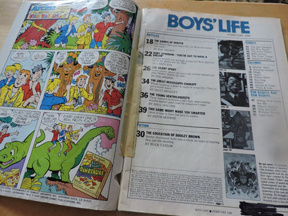 BOYS' LIFE MAGAZINE--FEBRUARY 1988--YOUR GUIDE TO THE WINTER OLYMPICS