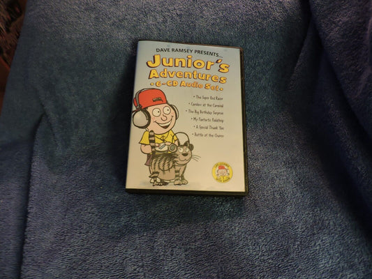 JUNIOR'S ADVENTURES--6 CD AUDIO SET--BY DAVE RAMISEY
