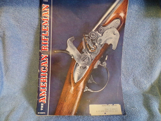 Vintage AMERICAN RIFLEMAN Magazine, JANUARY 1955, Very good condition