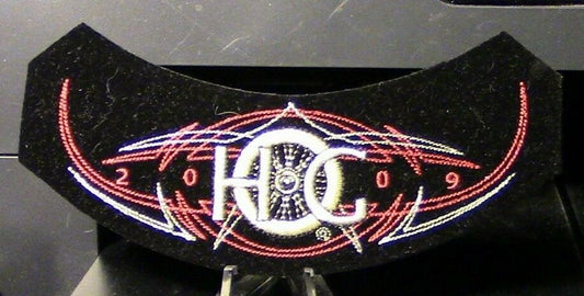 HOG 2009 Patch: Harley Davidson Owners Group Vest Patch (6" Long)