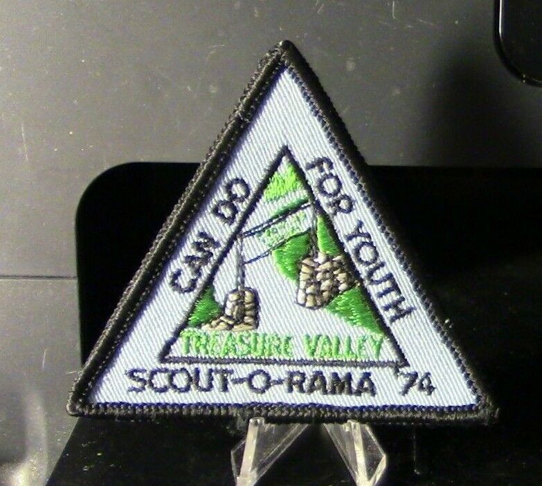 BSA Patches: Scout-O-Rama 1974 Patch (Can Do For Youth)