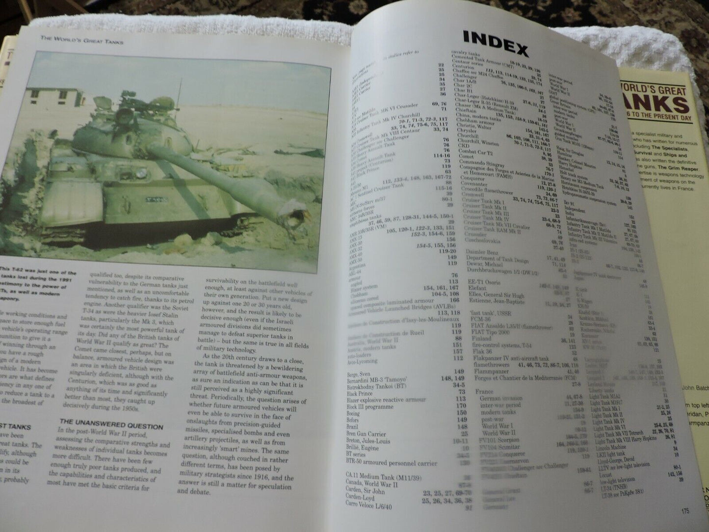 THE WORLD'S GREAT TANKS FROM 1916 TO THE PRESENT DAY--ROBERT FORD 1997