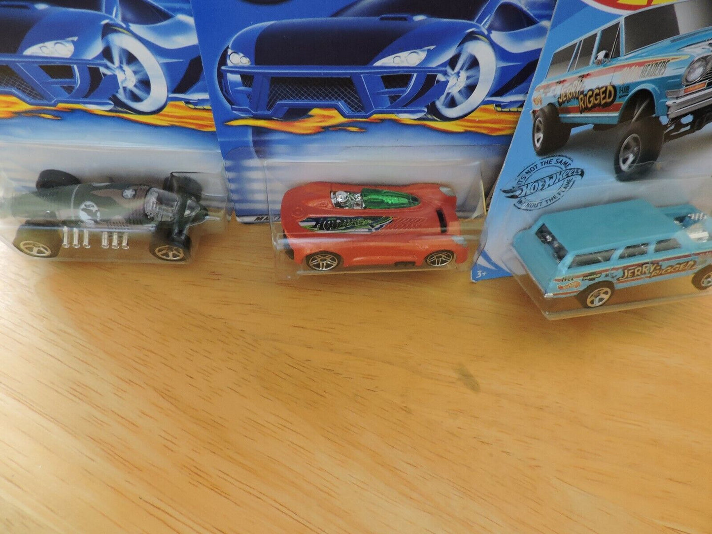 HOT WHEELS--SET OF 3--# 031, 066,  & 2019 '64 NOVA WAGON GASSER