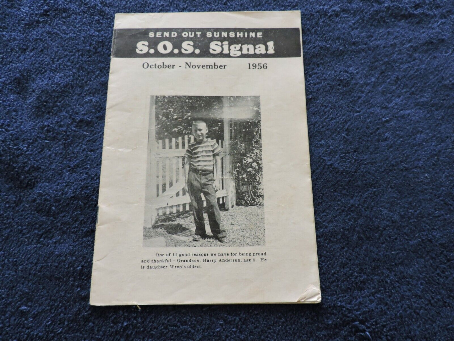 Set of 2: Radio Periodical, "S.O.S. Signal" Booklets Aug-November 1956