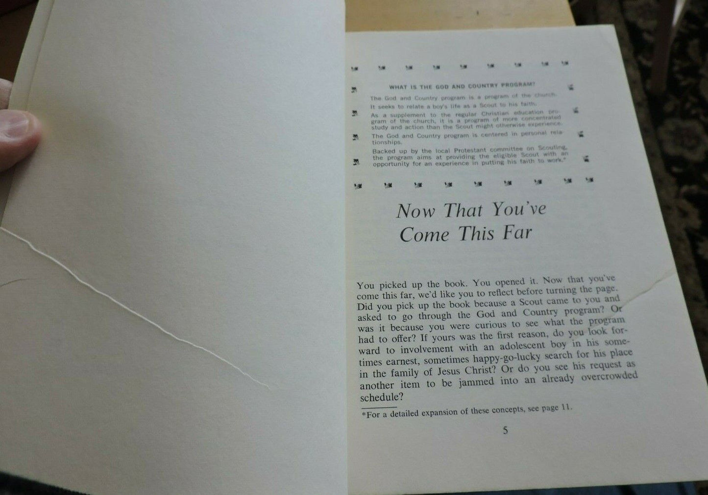 GOD AND COUNTRY COUNSELOR'S MANUAL 1970