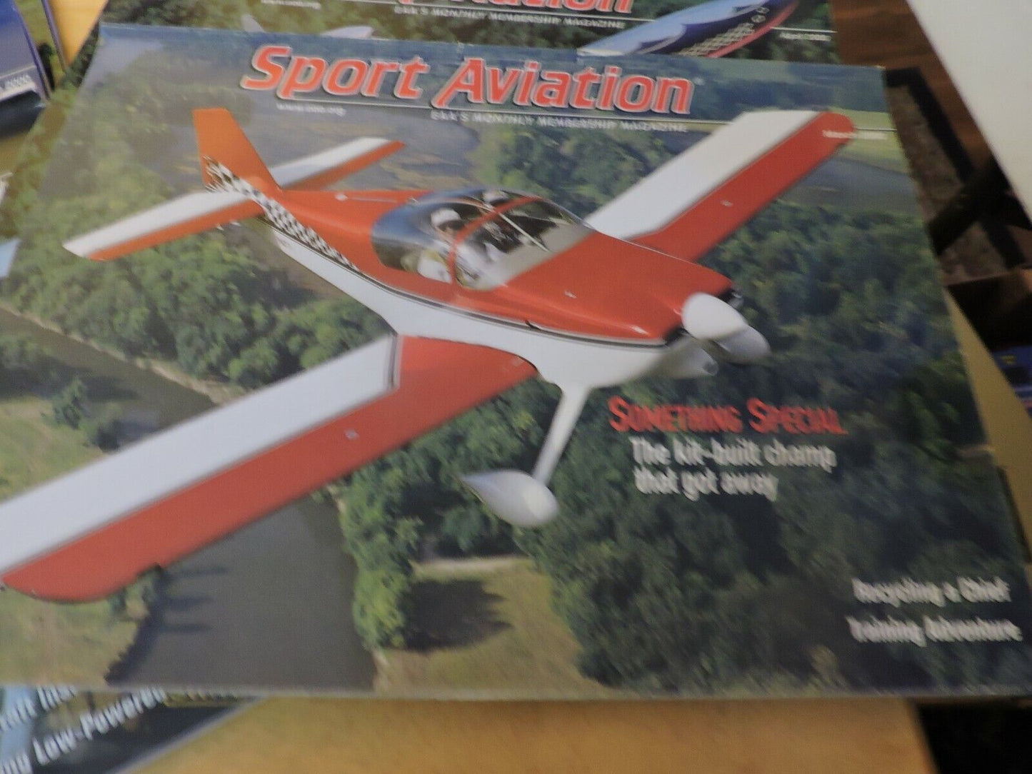 SPORT AVIATION EAA'S MONTHLY MAGAZINE, JANUARY-JULY 2000 (7 MAGAZINES)