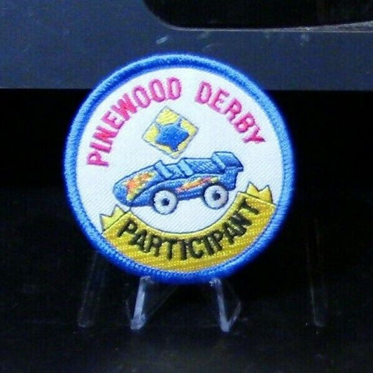 BSA Cub Scouts: Pinewood Derby Participant Patch