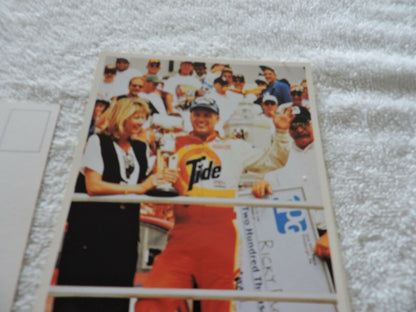 1997 BRICKYARD 400 RICKIE RUDD WINNER   UNPOSTED POST CARD