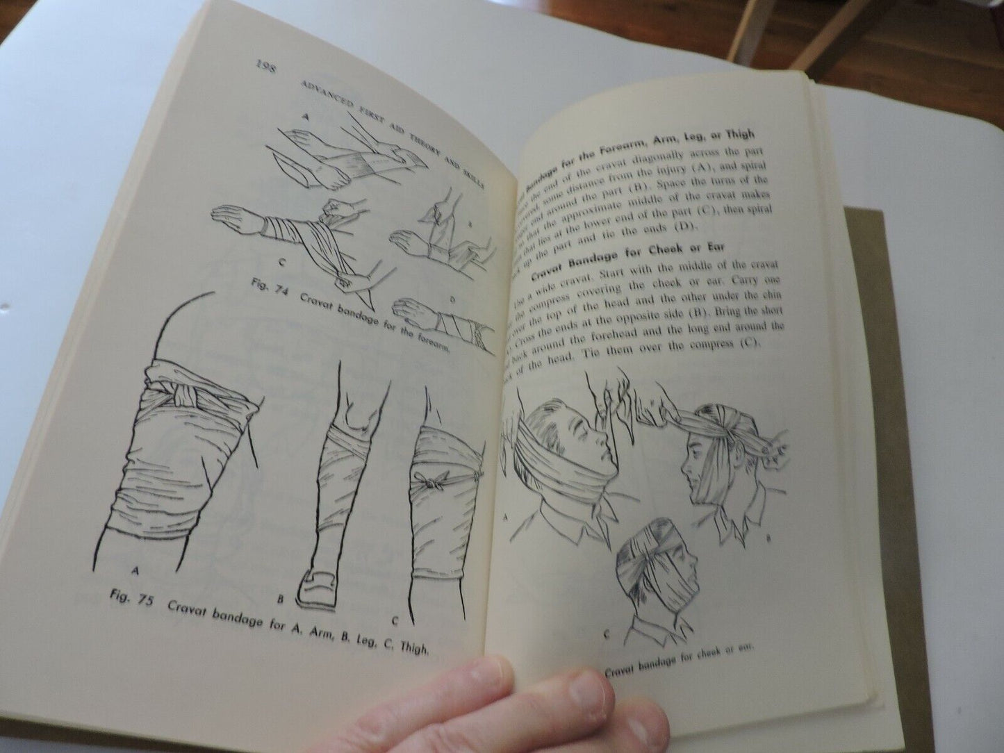 FIRST AID FOURTH EDITION, THE AMERICAN RED CROSS, 1957