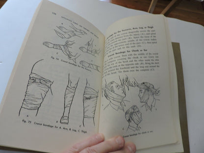FIRST AID FOURTH EDITION, THE AMERICAN RED CROSS, 1957