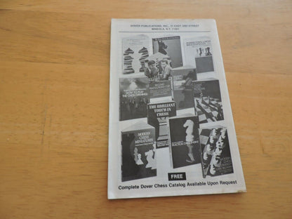 HOW DO YOU PLAY CHESS? BOOKLET BY FRED REINFELD 1972