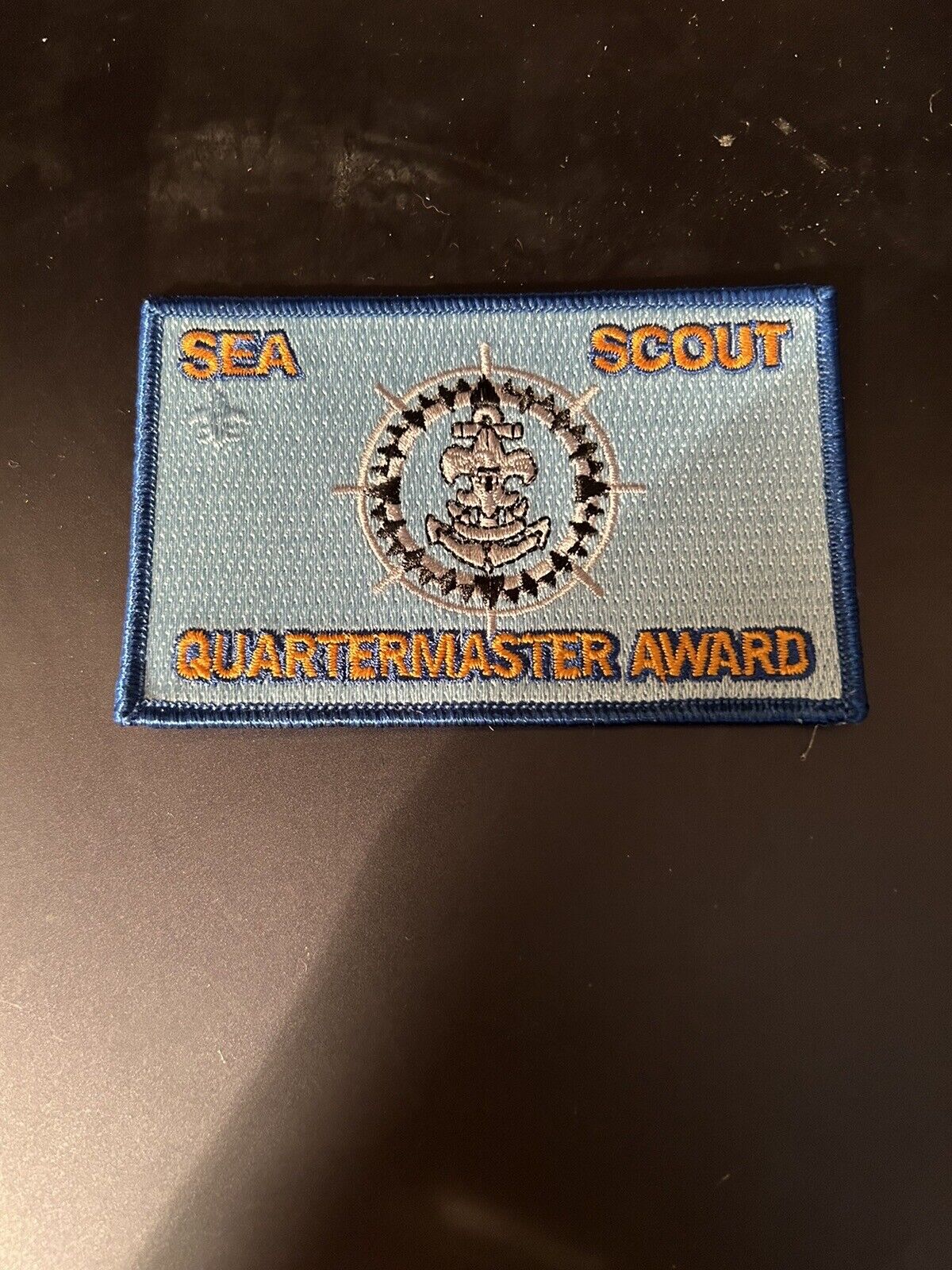Unique Sea Scout: Collectors Patch (2 1/2" X 4") COMMEMORATE QUARTERMASTER AWARD