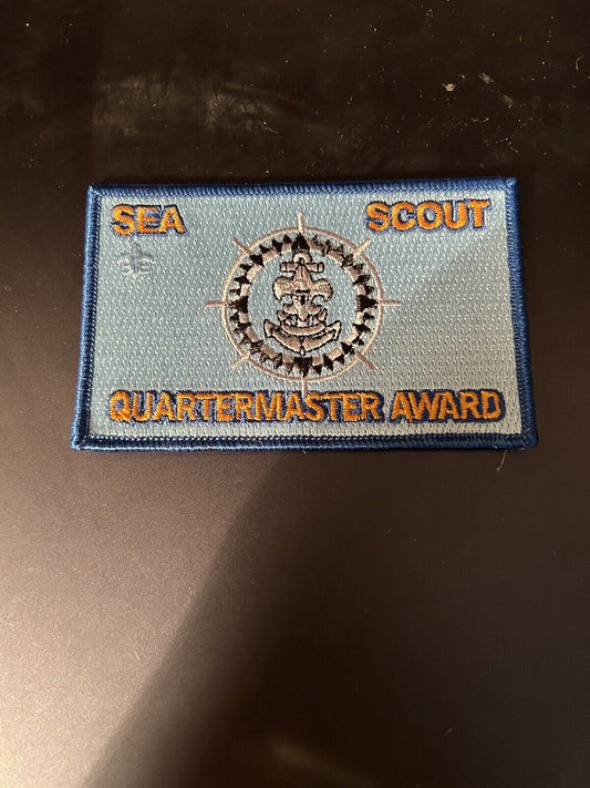 Unique Sea Scout: Collectors Patch (2 1/2" X 4") COMMEMORATE QUARTERMASTER AWARD