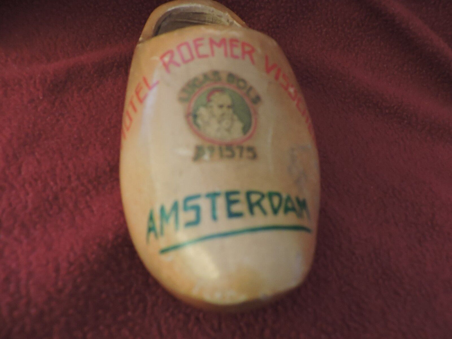 AMSTERDAM SOUVINIR WOODEN SHOE