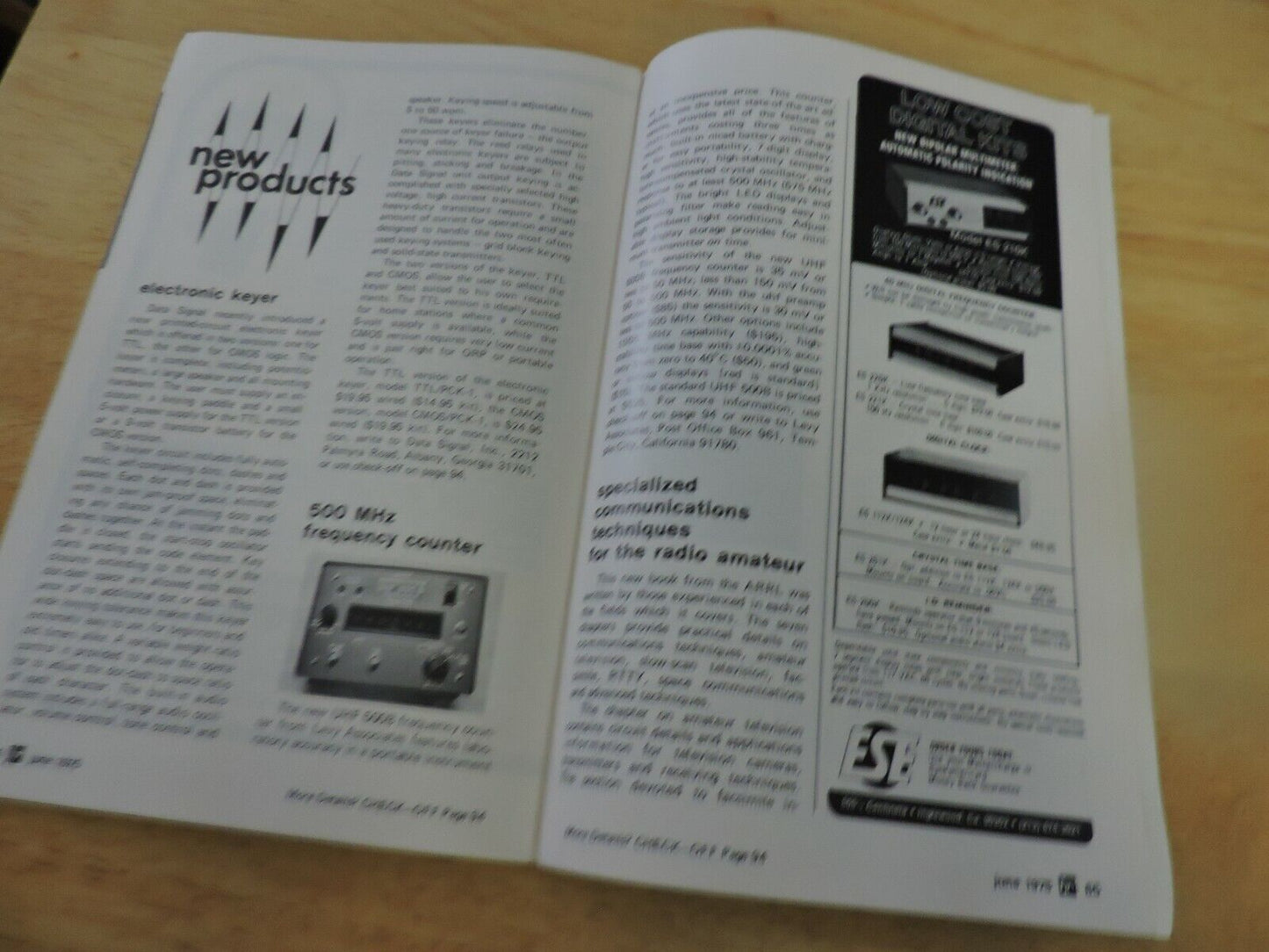 HAM RADIO MAGAZINE JUNE 1975