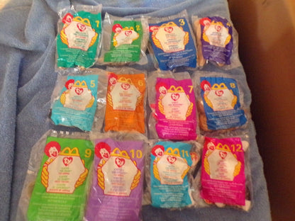 McDonald's Toy BEANIE Collectables: 1999 #'s 1-12