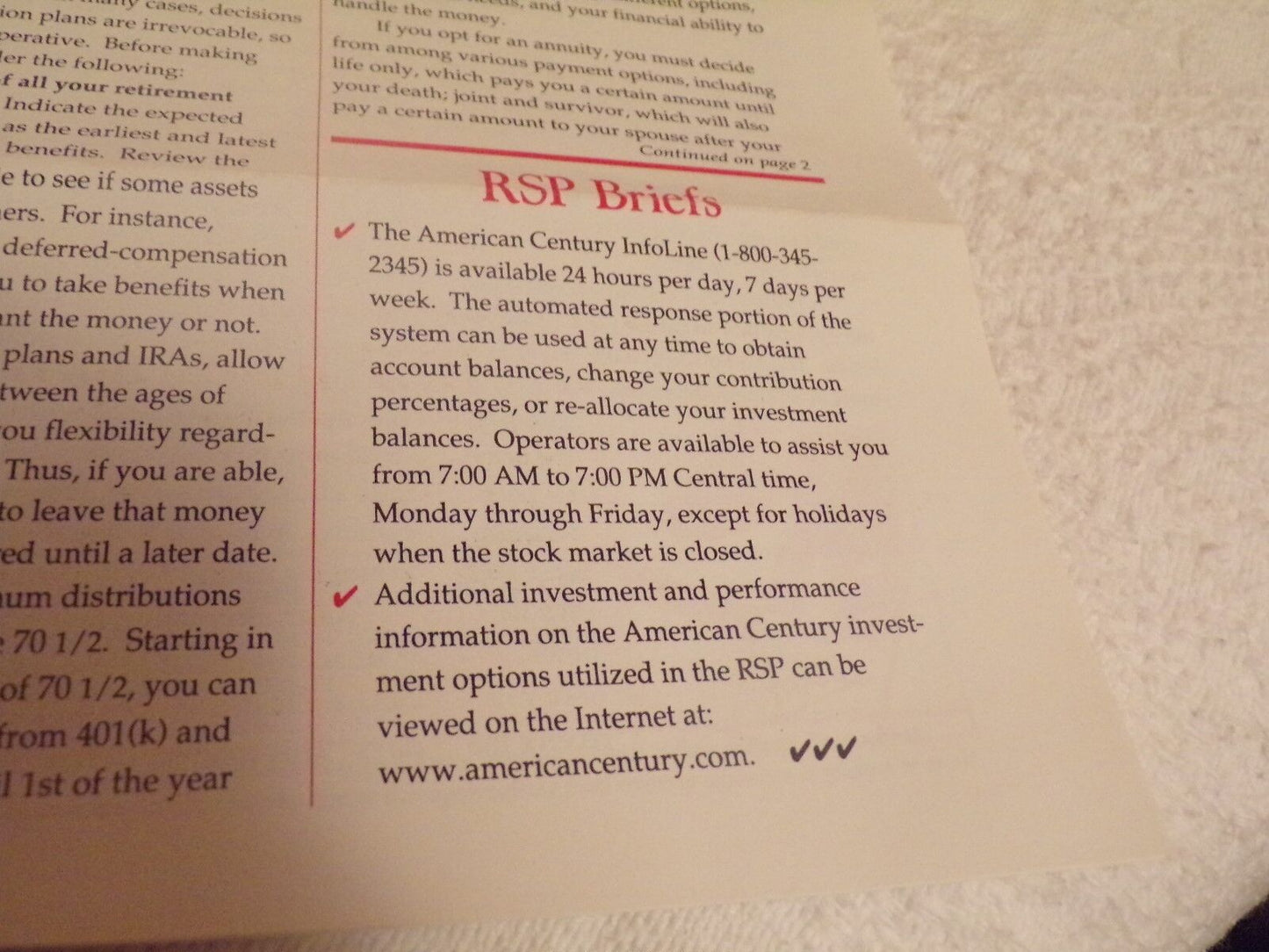 TWA Investor - Winter 1999, Issue 8