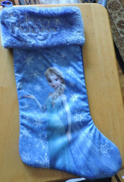 HAPPY HOLIDAYS CHRISTMAS STOCKING 16X9 INCHES