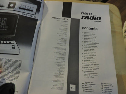 HAM RADIO MAGAZINE JANUARY 1977
