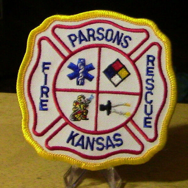 Fire Patch: Parsons Kansas Fire Department Patch
