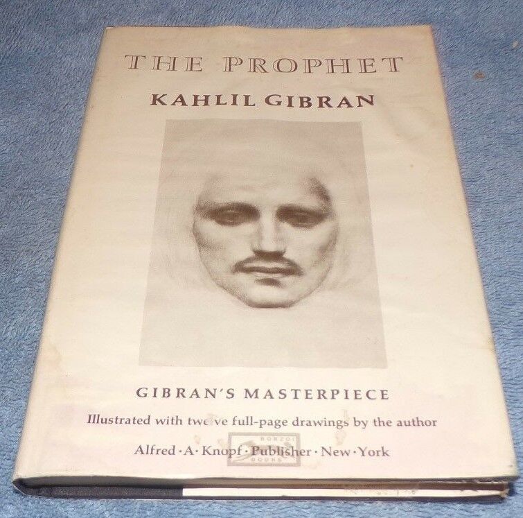 The Prophet Kahlil Gibran Gibrans Masterpiece 1975 Hardcover