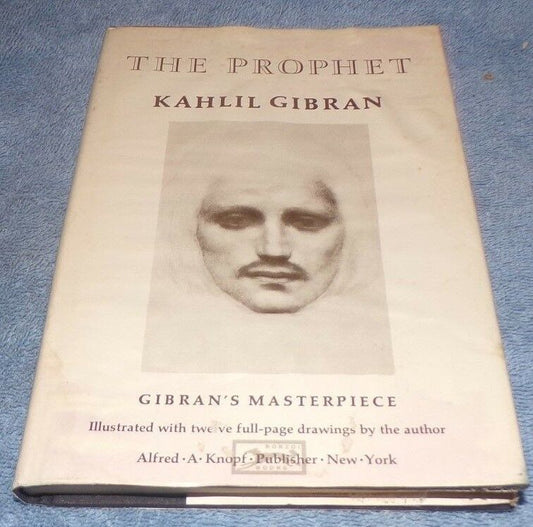 The Prophet Kahlil Gibran Gibrans Masterpiece 1975 Hardcover