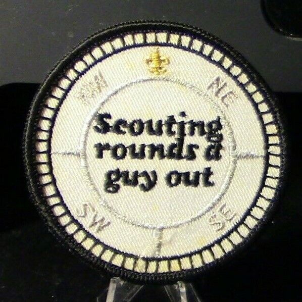 BSA Patch: Scouting Rounds A Guy Out Patch