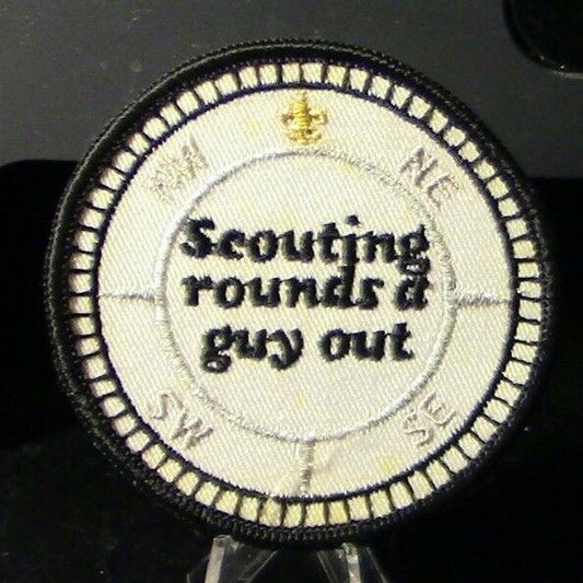 BSA Patch: Scouting Rounds A Guy Out Patch