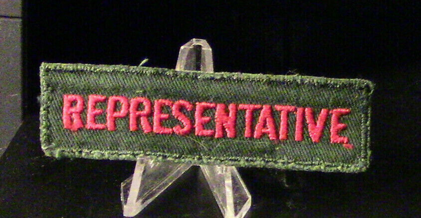 BSA, Explorer Programs:  Representative Strip (Red Letters)