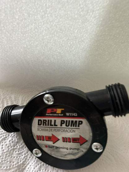 PERFORMANCE TOOL: DRILL PUMP SELF PRIMING W1143 NEW