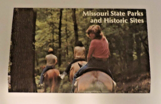 Vintage Missouri State Parks And Historic Sites Maps/Brochure