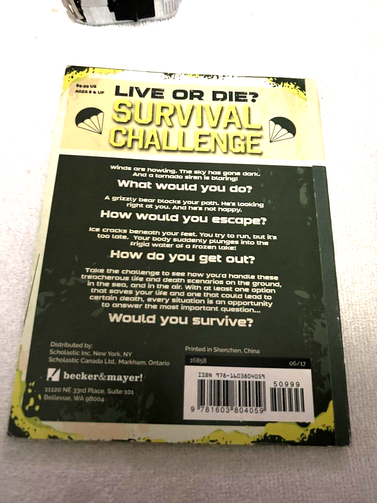 LIVE OR DIE? SURVIVAL CHALLENGE   BEEKER & MAYER