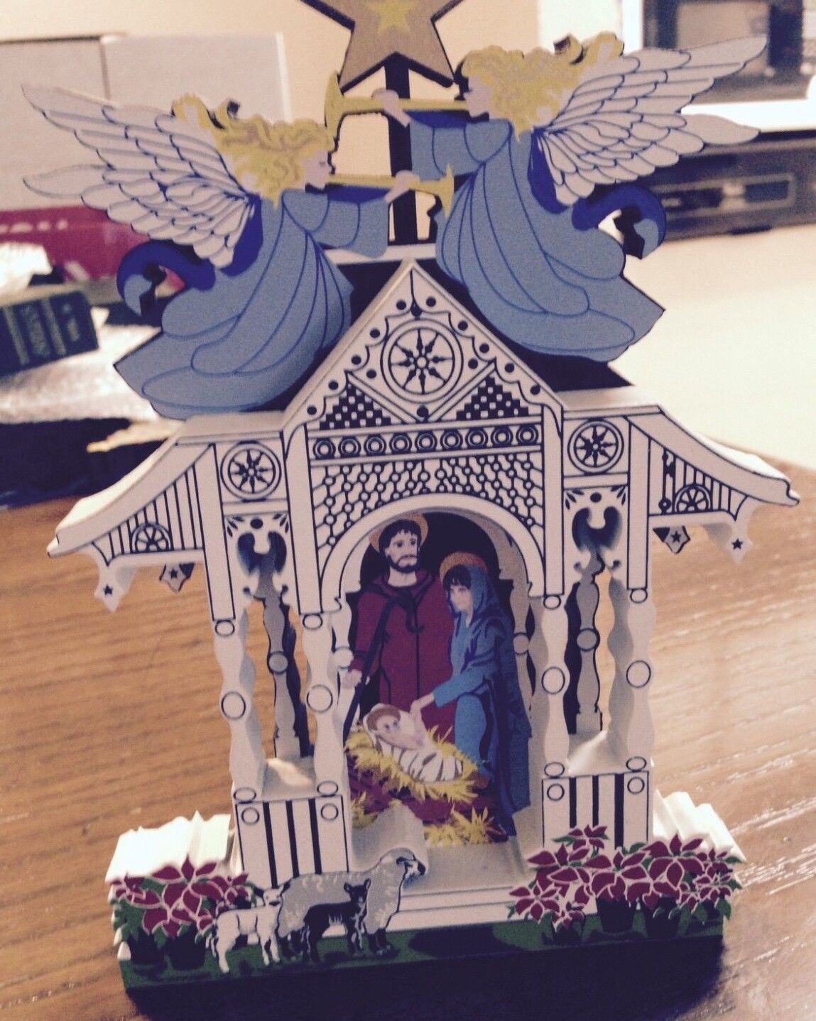 SHELIA'S TOWN SQUARE NATIVITY 1ST EDITION 1997 - SIGNED (OFC07L)