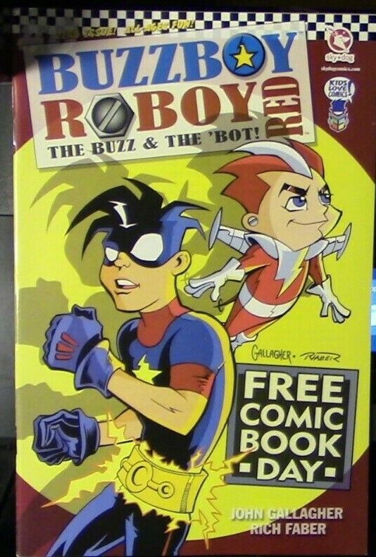 Sky Dog Presents: Buzzboy Roboy Red Comic Book
