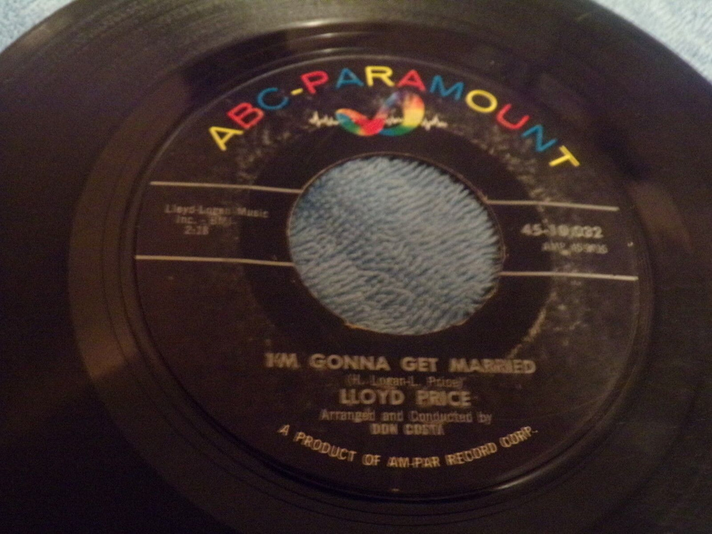 Record  "Three Little Pigs" / "I'm gonna get married" by Lloyd Price