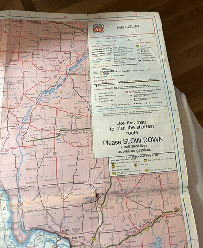 MISSOURI ROAD MAP--PHILLIPS 66 NO DATE