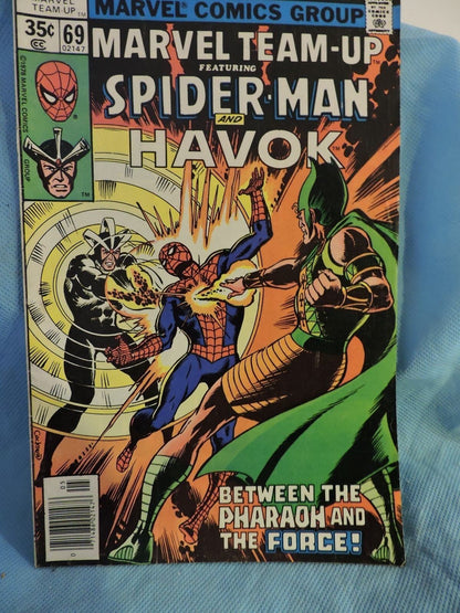 SPIDER-MAN and HAVOK Marvel Team Up # 69 - 1978
