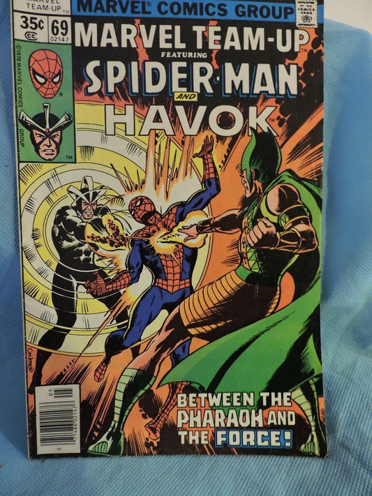 SPIDER-MAN and HAVOK Marvel Team Up # 69 - 1978