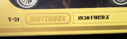 Matchbook Models of Yesterday 1930 Model A Ford (Y21) A & J Box General Stores