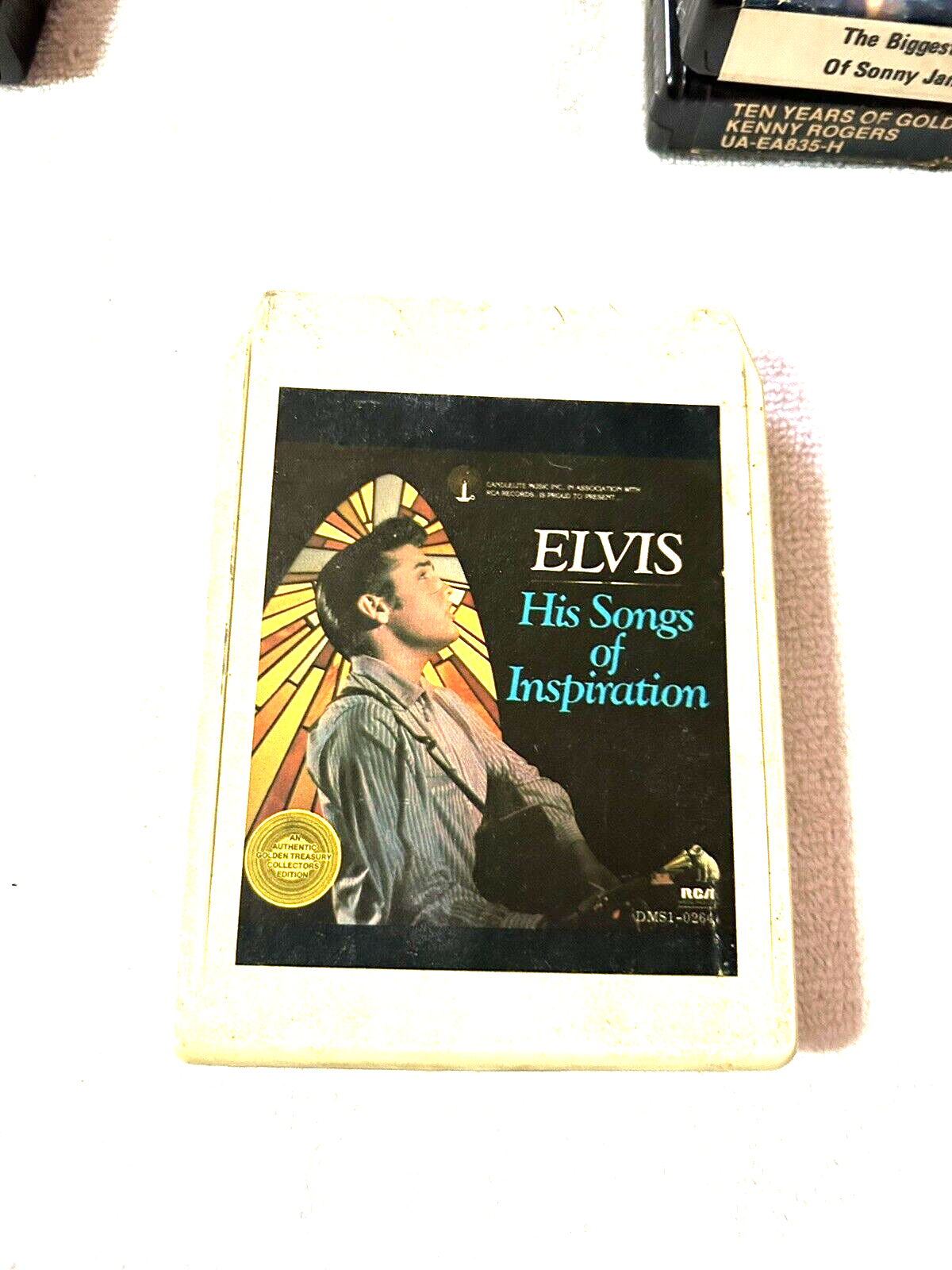 8 TRACK TAPE:   ELVIS HIS SONGS OF INSPIRATION 1972