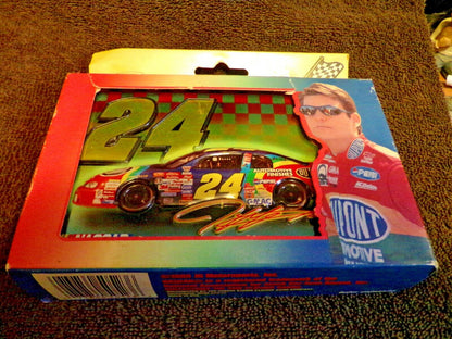 Jeff Gordon numbered/Limited Edition Collectible Tin with two decks of cards