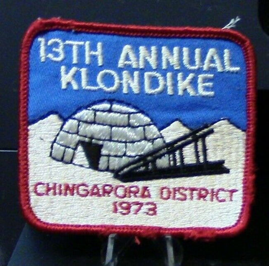 BSA: Vintage (1973)  Chingarora District 13th Annual Klondike Patch