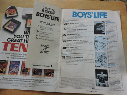 BOYS' LIFE MAGAZINE: JULY 1989 OREL HERSHISER: LIVING THE BIG-LEAGUE DREAM
