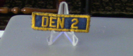 Official Vintage Cub Scout Den 2 Patch