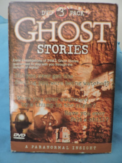 GHOST STORIES - A PARANORMAL INSIGHT  DVD 3 PACK  1998
