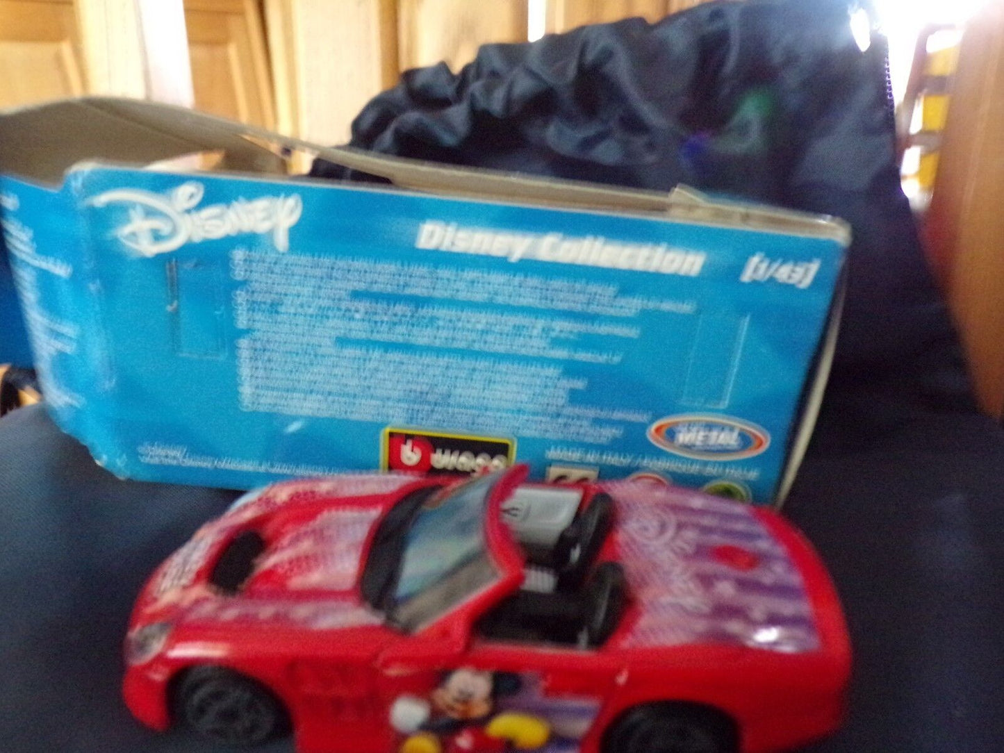 Disney Burango  Mickey Mouse Themed Toy Car Collectable